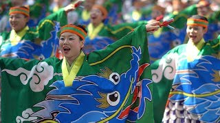 『とらっくよさこい(ちふれ)』NHK前ストリート【Harajuku Omotesando Genki Festival Super Yosakoi★原宿表参道元氣祭スーパーよさこい2019】8月24日