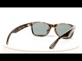 ray ban×talex カスタムサングラス製作例 new wayfarer 【360°】