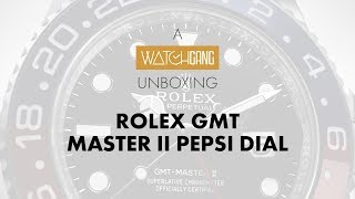 A Watch Gang Unboxing | Rolex GMT Master II Pepsi Dial