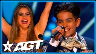 "He Really Can Sing!" Young Mariachi Singer WOWS the Judges on America's Got Talent 2023!