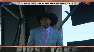 Stephen A. basks in the boos from the Cowboys fans 🤠