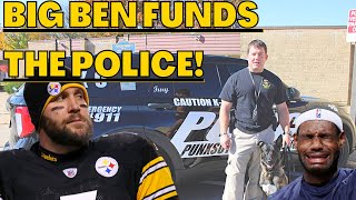 Ben Roethlisberger gives $90,000 to K9 UNITS! PITTSBURGH STEELERS QB FUNDS the POLICE!