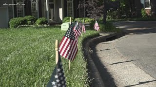 Greensboro HOA sends complaint over 8 small American flags