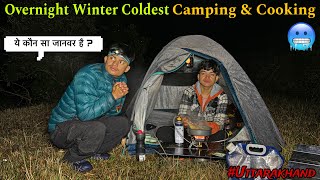 Duo Camping In Cold Weather In Uttarakhand | Camping \u0026 Cooking At River | Camping In India |