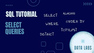 SQL Tutorial | SELECT, DISTINCT, WHERE, ORDER BY, TOP | SQL Basics | Beginners