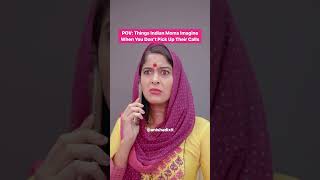 Things Indian Moms Imagine When You Don't Pick Up Their Calls | Anisha Dixit Shorts | #shorts