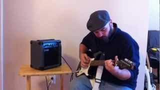 Samick Guitar and amp combo