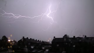 Onweer/noodweer/thunderstorm part 3/3 - 20 mei 2012 Slow motion / HD