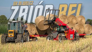 ✩ 🇵🇱ZBIÓR BEL 2024 W TRUDNYCH WARUNKACH! ✩ GR M.WELCZ ✩ RENAULT 155.54 \u0026 MANITOU ✩