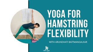 Yoga for hamstring flexibility for beginners -  Aham Yoga | Yoga with Aru