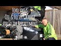 Ford Focus 1.6D Oil & Filter Change, Air Filter Replacement