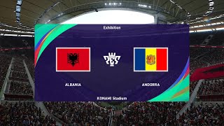 PES 2021 | Albania vs Andorra - International Friendly | Gameplay
