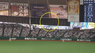 ソフトバンク 山川穂高 2打席連続満塁ホームランの1本目 第2号　西武 vs ソフトバンク　2024年4月13日(土)