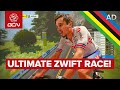 What Is It Like To Race A World Championships In Your Garage? | UCI Cycling eSports Worlds