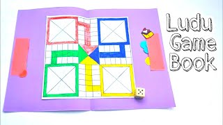 DIY Cute Game Book Idea | DIY Cute Coloring Gaming Book | Ludo Game Book #Shorts