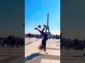 Magic tricks in Paris ⚽️⚽️ 🇫🇷 #paris #handstand #passion