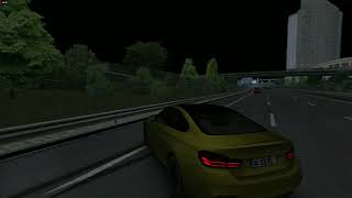 BMW M4 doing 360° - Assetto Corsa - Shutoku - Traffic