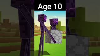Enderman At Different Ages 😳 (World's Smallest Violin)