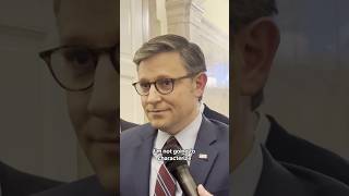 House Speaker Mike Johnson defends Trump administration after group chat leak #shorts