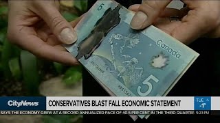 Conservatives say PM is "maxing out our national credit card"