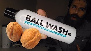 Ball Wash : Manhood \u0026 Beard Charcoal \u0026 Oil Shampoo \u0026 Bodywash