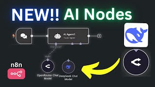 n8n adds DEEPSEEK \u0026 OpenRouter Chat Models!!