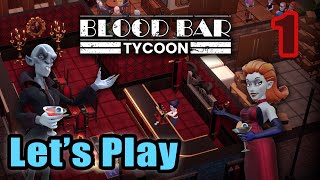 Let's Play - Blood Bar Tycoon - Vampire - Base Builder Simulation - Full Gameplay - Full Release