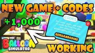 Codes For Balloon Simulator