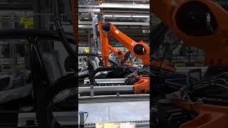 Application demonstration of Kuka robot in automatic assembly of car seats #industrialrobot #kuka