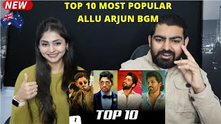 Top 10 Most Popular Allu Arjun BGM Ringtones 🔥♥️ Ft. Ala Vaikunthapurramloo, DJ, Sarrainodu & More 🔥