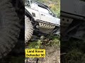 Land Rover Defender 90 on extreme action…..#landrover #landroverdefender #offroad #extreme#shorts