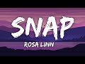 Rosa Linn - SNAP (Lyrics)