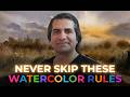 JAVID TABATABAEI explains his LEGENDARY watercolor technique | best watercolor tutorial for everyone