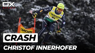 Alpine Ski Christof Innerhofer Crash at Wengen | SuperG | 2023 🇮🇹
