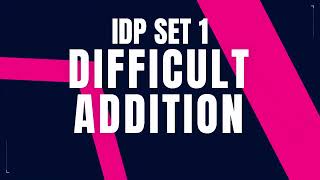 Difficult Addition | IDP Set 1 || Python Coding Tips Tricks || Python IDP || Nxtwave CCBP 4.0 Telugu