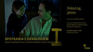 Dekalog I | Spotkania z Dekalogiem Kieślowskiego