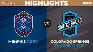 5.13.2023 | Memphis 901 FC vs. Colorado Springs Switchbacks FC - Game Highlights