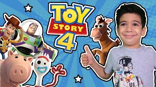 🤠👨🏻‍🚀 TOY STORY 4 TOYS Review - Disney Pixar Toy Story 4 🐰🐥🍴 forky bo peep