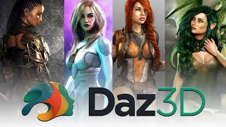 Daz Studio Showreel - The Key to Your 3D Universe