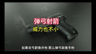 在中国合法的武器首选，弹弓射箭，十米内穿一百多斤东西，轻松拿捏