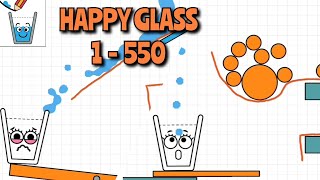 HAPPY GLASS - Gameplay Walkthrough ~ Level 1 - 550