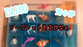 【DAISO】海の卵フィギュア　恐竜の卵フィギュアを開封してみるよ‼️