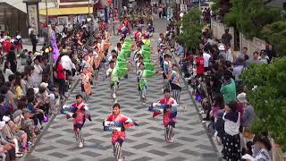 2018　能登よさこい　一日目　総湯前パレード