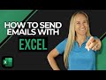 Tired of Sending Emails Manually? Use Excel! ⚡