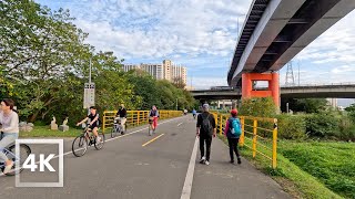 台北YouBike單車步道 | 馬場町紀念公園→景美河濱公園 適合放鬆的河濱單車步道風光