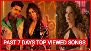 Past 7 Days Most Viewed Indian Songs On YouTube (25 March 2022) | New Hindi Songs 2022 | New Song