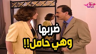 تخانق مع مرتو ووقعها على الأرض وهي حبلة !!! شو صار بالبيبي !!!