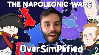 Social Stud Reacts | The Napoleonic Wars - OverSimplified (Part 2)