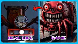 Choo Choo Charles Monster In Real Life | All Eat Monster | Guess The MONSTER'S VOICE