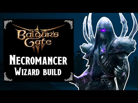 Baldur's Gate 3: Wizard Necromancer build level 1 to 12